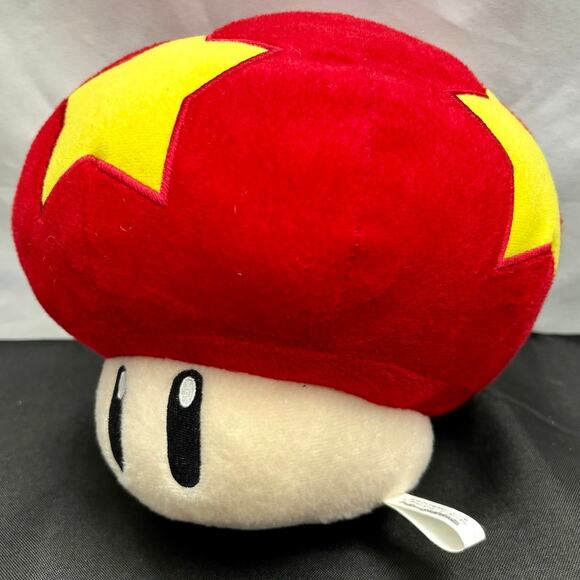 2008 Japanese Nintendo Super Mario Galaxy Life Mushroom Plush, Party Super DX - Picture 1 of 9